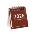 thumbnail image 2 of Shisuyan 4pcs Mini Desk Calendar 2026 Small Desktop Calendar Standing Flip Monthly Planner Schedule Planner Organizer for Home Office School Daily Use, 2 of 8
