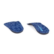 PowerStep Pinnacle 3/4 Length Ultra-Thin Orthotic Shoe Insoles with Neutral Arch Support for Plantar Fasciitis