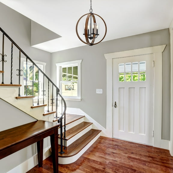 Addison 4-Light Shaded Globe Pendant Light