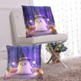 thumbnail image 6 of 3d Specter Pumpkin Halloween Forest Cute Throw Pillow Covers Pillowcases 20 x 20 Inch Home Decor 2 Packs for Bedroom Sofa, 6 of 6