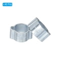 thumbnail image 3 of Uxcell Double Ear Hose Clamp, Galvanized Steel O Clip Crimp Rings for Fuel Petrol Pipe Tube Fitting Connection 7-9 mm, 3 of 7