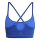 thumbnail image 2 of Top Deportivo adidas Mujer All Azul Soporte Ligero azul M, 2 of 3