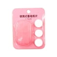 thumbnail image 1 of Cateissary Jabón Papel Mano Desechable Toallas Toallas Limpieza Inodoro Aire libre Baño Rebanada Piel Suministros Espuma Suministros de limpieza para el hogar Rosa, 1 of 6