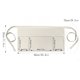 thumbnail image 3 of Waterproof Waist Aprons For Servers Restaurant Hotel Kitchen Half Aprons Work Aprons With Pockets Durables Uniform Aprons, 3 of 6