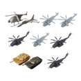 thumbnail image 1 of 10 piezas de aviones y tanques CUTICAT modelo de helicóptero de juguete, 1 of 8