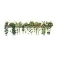 thumbnail image 2 of Calcomanía de pared Soledad planta colgante verde 90 cm x 30 cm, 2 of 10