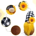 thumbnail image 3 of Bumble Bee Striped Gnome Scandinavian Tomte Swedish Elf Plush Doll, Home Decor Luck Charm for Bee Festival Spring Summer Birthday Holiday Gift, 2Pcs Set Adorable Soft Cloth 12.2 Inch Bee Decor, 3 of 9