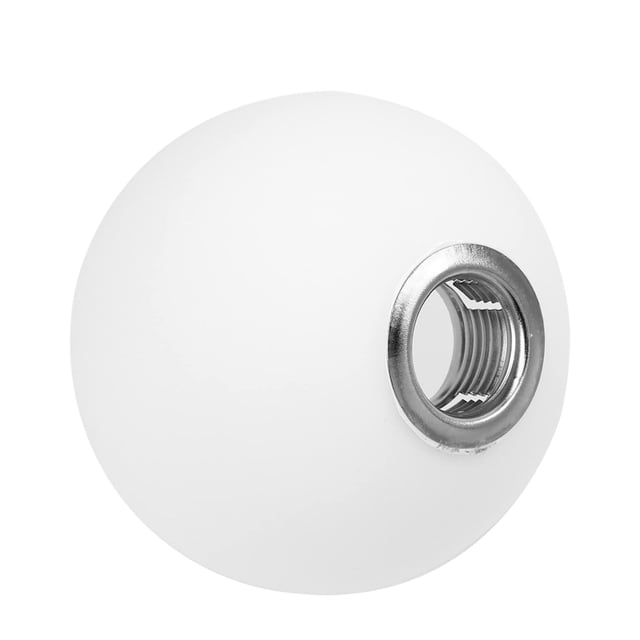 Pantalla de lámpara TEHAUX Ball de vidrio esmerilado blanco de 8 cm