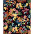 thumbnail image 3 of Safavieh Four Seasons 5' X 8' Hand Hooked Polyester Pile Rug in Black, 3 of 3