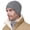 Gray, variant on Warm Fleece Lined Beanie, Ski Stocking Skull Caps for Men Women, Unisex Thermal Knit Hat for Winter(Navy Blue)