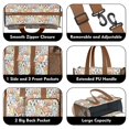 thumbnail image 3 of Teacher Tote Bag,Colorful Cute Sports Balls Pattern Teacher Utility Tote Bag,Large Work Tote Bags for Women with Multiple Pockets,Top Zipper Closure,13.8x10.6x6.7 Inch, 3 of 5