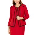 thumbnail image 1 of Kasper Veste de Costume Rouge pour Femmes Taille 4P - Tout, 1 of 1