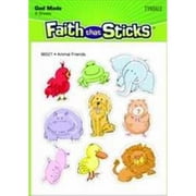 Standard Publishing 496523 Sticker Animal Friends 6 Sheets Faith That Sticks Jun