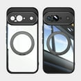 thumbnail image 3 of ELEHOLD Case for Google Pixel 9, Shockproof Anti-Scratch Full Camera Protector Case with 360° Ring Holder Stand,Black, 3 of 9