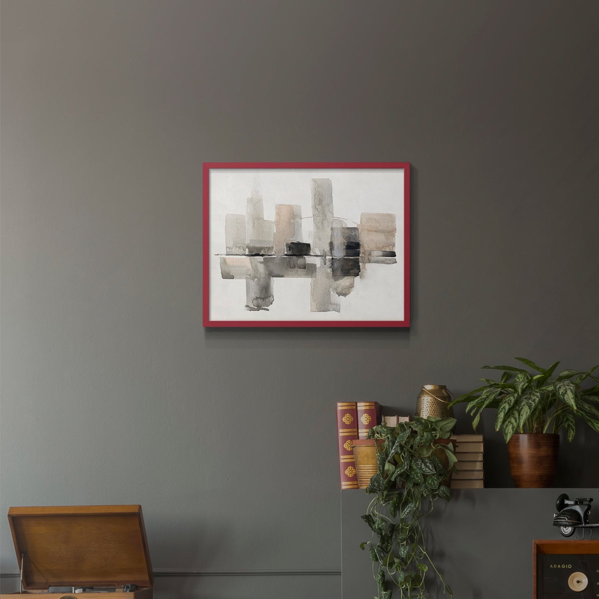 Urban Oasis I by Sally Swatland - Restickable Framed Giclée Print