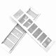 thumbnail image 1 of Aluminum Ventilation Grilles, Set of 2 for Airflow Management, 1 of 3