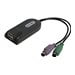 Tripp Lite Minicom PS/2 to USB Converter for KVM Switch / Extender TAA GSA - keyboard / mouse adapter -
