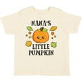 thumbnail image 3 of Inktastic Nanas Little Pumpkin with Leaves and Stars Boys or Girls Toddler T-Shirt, 3 of 5