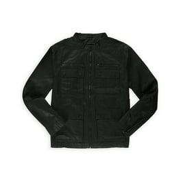 Superdry leather rotor jacket best sale