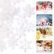 thumbnail image 3 of ColoMX 50pcs Tema de Snowflake Declake Decors Festival Diy Ornamento Xmas Decores de copos de nieve, 3 of 7