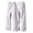 #03White, variant on Men Solid Color Fleece Sweatpants Straight Leg Drawstring Elastic Waist Casual Lounge Athletic Sweat Pants with Functional Side Pockets Brown XL