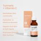 thumbnail image 2 of Sérum facial Natural Outcome Turmeric con vitamina C 30 ml, 2 of 6
