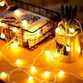 thumbnail image 2 of Cadena De Luces, Bola Redonda, Lámpara USB, Decoración De Luces Blancas Cálidas, Para Dormitorio, Hogar, Boda ANGGREK JC3116, 2 of 8