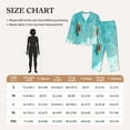 thumbnail image 4 of Bingfone Womens Pajama Sets Tranquil Ocean Canoe Journey Print,Long Sleeve Loungewear Pajamas Set-Medium, 4 of 8