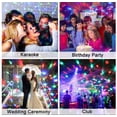 thumbnail image 5 of luces de fiesta, lámparas de escenario, proyector de iluminación de discoteca, efecto de foco de escenario, control remoto para fiestas, noches, bares, cumpleaños, clubes, DJ, discotecas, regalos, niñ, 5 of 5