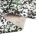 thumbnail image 2 of Danish Flecktarn Snow Camo Sherpa Blanket, 2 of 10