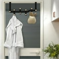 thumbnail image 6 of Wooden Hooks Over The Door Hooks Home Bathroom Organizer Rack Clothes Coat Towel Hanger Hook Behind The Door Kitchen Accessories, 6 of 9