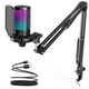thumbnail image 1 of Micrófono de condensador USB para juegos FIFINE A6T con Boom Arm RGB, 1 of 8