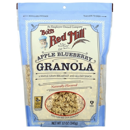 Bob's Red Mill Granola, Apple Blueberry, 12 Ounces