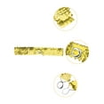 thumbnail image 2 of Cinturones elásticos delgados de 2 piezas para mujer INSPIRE CHIC con brillo y decoraciones de lentejuelas color dorado, 2 of 6