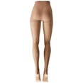 thumbnail image 4 of Hanes 718 Womens Silk Reflections Control Top Reinforced Toe Pantyhose Size - CD, Natural Skintone, 4 of 5