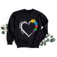 thumbnail image 3 of Autism Aware Sweatshirt, Accept Understand Love Sweatshirt, Autism Sweater, Autism Teacher Sweater, Autism Support Sweatshirt, Autism Month, 3 of 3