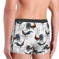 thumbnail image 3 of KLL Cool Chicken Men's Cotton Boxer Briefs Underwear-Large, 3 of 8