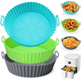2 Stampi In Silicone Per Air Fryer Ninja Double Stack XL, Accessori Per Friggitrice Ad Aria, Adatti Per AF400EU AF300EU, Riutilizzabili, 21.5x14 Cm
