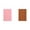 Pink*1+Brown*1, variant on 2Pc A6 Hardcover Journal with Pen Loop, College Ruled Pocket Notebook, Small Notepad for Purse Travel, Cute Memo Book, Pink & Brown