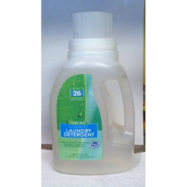 Trader Joe's Liquid Laundry Detergent WITH LAVANDER ESSENTIAL OILS 21