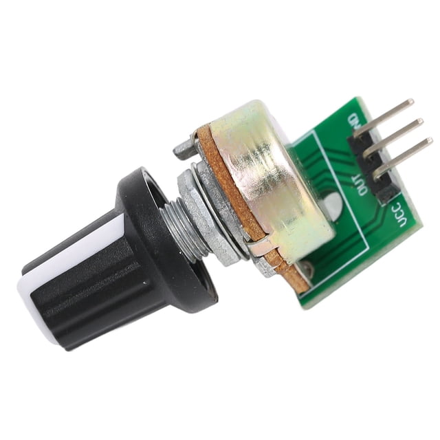 Módulo De Potenciómetro, Módulo De Resistencia Ajustable Ajuste De Perilla Variable De Giro Simple Liviano Para Control De Circuito ANGGREK Otros