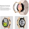 thumbnail image 2 of KOMI Compatible with Galaxy Watch 4 40mm, Built-in Screen Protector, Flexible TPU Cover, 16-Pack Accessories, 2 of 5