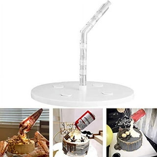 Cake Decorating Turntable Rotating Cake Stand Baking Supplies with  Decorating Sets