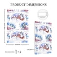 thumbnail image 3 of Kdxio Snowy Cottage Holiday Scene Decorator Light Switch or Receptacle Outlet Wall Plate Decorator Wall Plate Child Safe Outlet Cover-Style T, 3 of 6