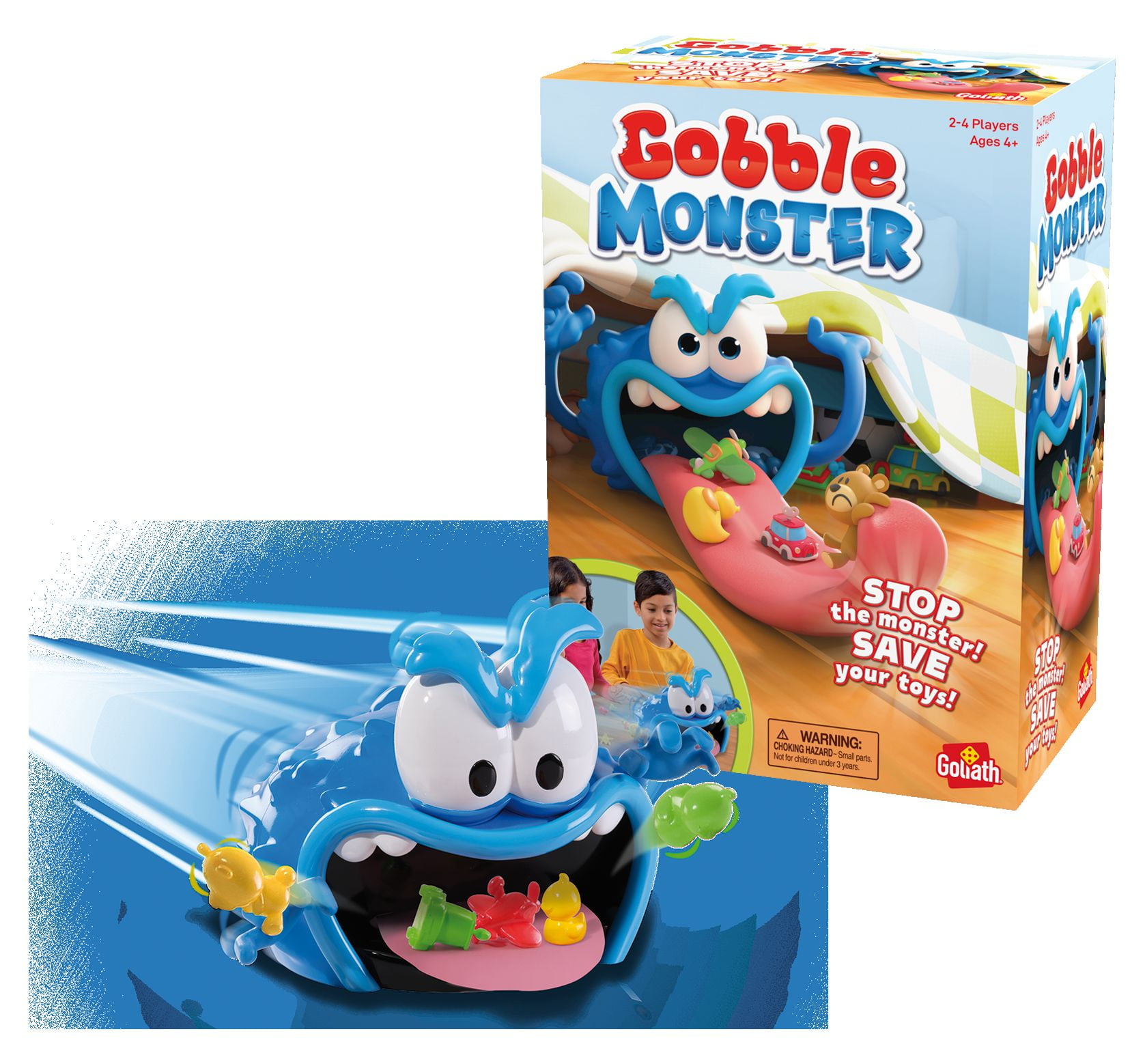 Goliath Gobble Monster Game - Save Your Toys From the Monster's tongue Before It's too Late