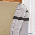 thumbnail image 5 of Subrtex Comfort Reversible Chaise Lounge Slipcover, Khaki, 5 of 7