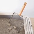 thumbnail image 4 of Bunblic Cat Litter Scooper with Wooden Handle Deep Scooper Cleaning Tool Pet Sifter Scooper Kitty Litter Scooper for Small Animals Kitten Mesh Spacing 4, 4 of 7