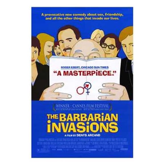 Posterazzi MOV196179 The Barbarian Invasions Movie Poster - 11 x 17 in.