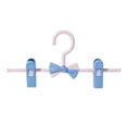 thumbnail image 1 of Lipstore Cintres pour Bébé Réglables Sans Trace Légers pour Chaussettes sous-Vêtements Bleu, 1 of 8