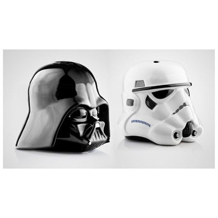Star Wars Salt & Pepper Shakers Darth Vader & Stormtrooper 